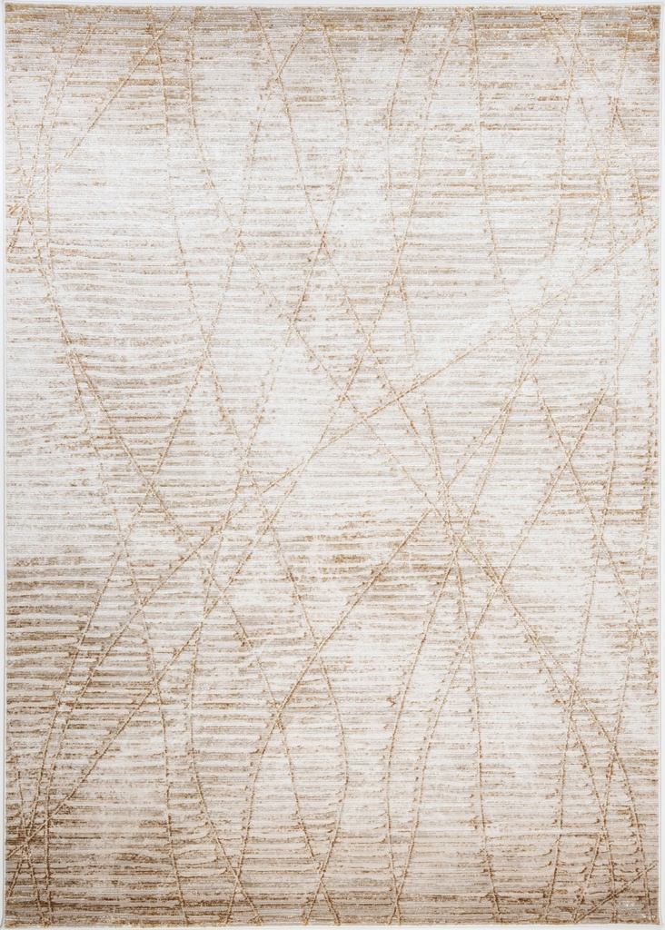 FIORA T2382 GRIS ORO 240x330cm TAPETE - LN26