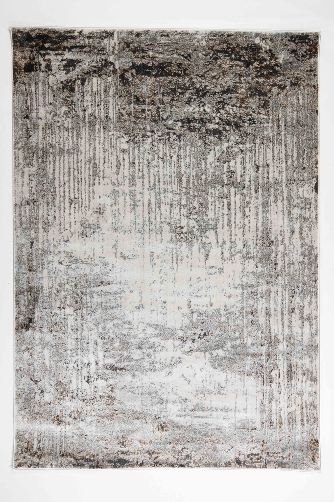 HADIM T2363 GRIS GRIS ORO 240x330cm TAPETE - LN26