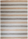 JAYA N8039 CREMA YUTE NEGRO 300x400cm TAPETE - LN26 - Quedan pocos