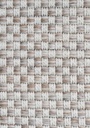 NUBIA E1008 BEIGE/ CAFÉ 300x400cm TAPETE PARA EXTERIOR - LN26