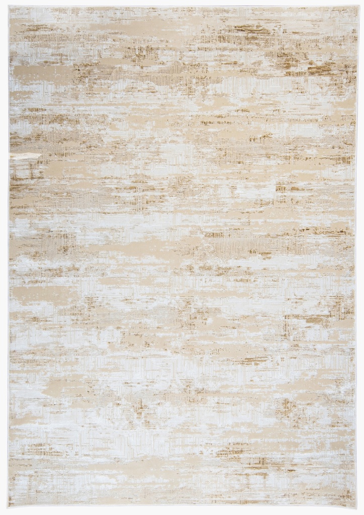 RIENZ U7026 BEIGE PLATA 160*230 TAPETE - LN26