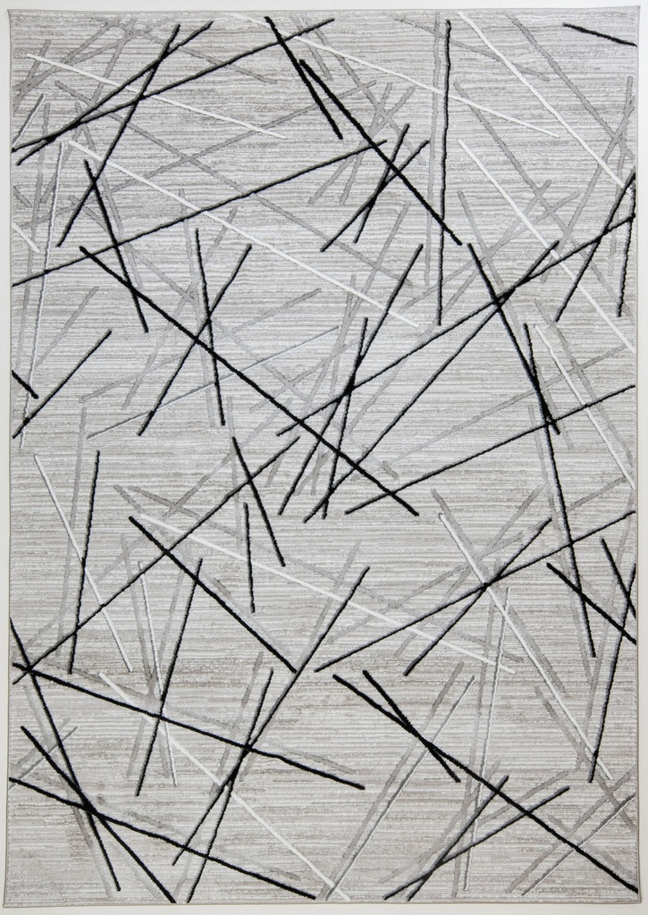SESIA R1001 GRIS GRIS NEGRO 300x400cm TAPETE - LN26