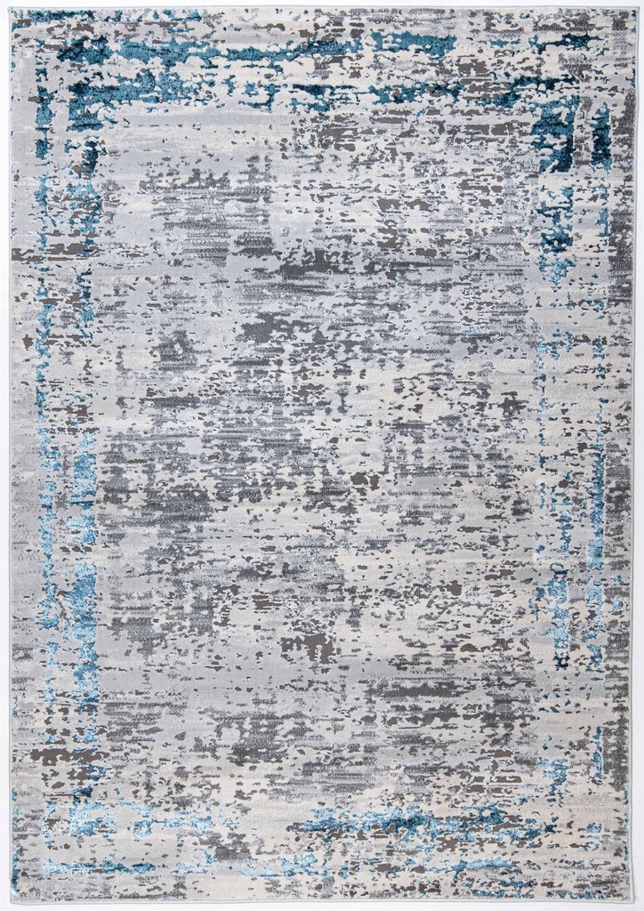 YEMINA T4038 GRIS AZUL 240x330cm TAPETE - LN26 - Quedan pocos 