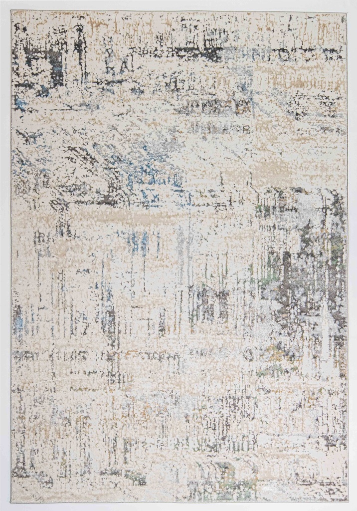 ZARIA T2183 GRIS CREMA 240x330cm TAPETE - LN26  - Quedan pocos
