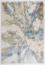 ZARIA T2185 GRIS CREMA 60x90cm TAPETE - LN26