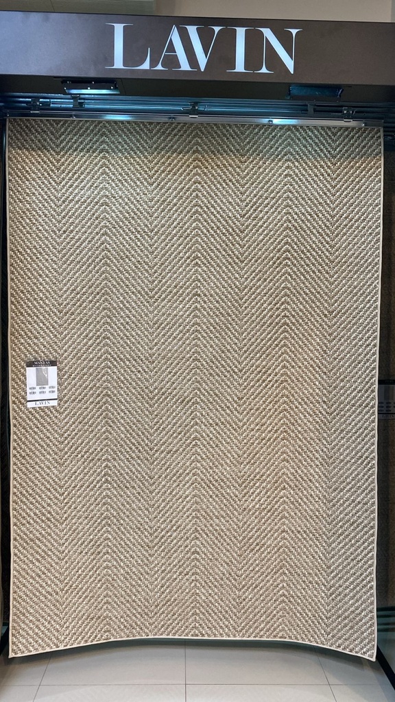 MANYAS R3010 BEIGE BEIGE 60*90 TAPETE PARA EXTERIOR - LN25