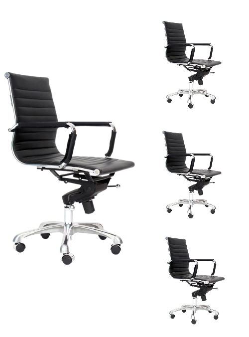 EAMES SILLA OFICINA RB REPLICA CADIZ set 4 - M25 *disponible blanco