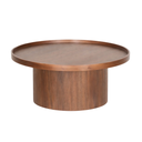 PERK MESA DE CENTRO NOGAL - JM26. *nuevo