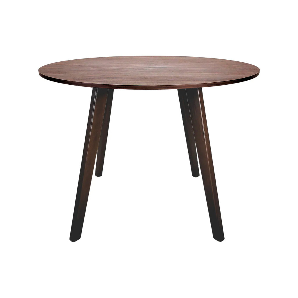 CONTEMPO MESA DE COMEDOR CIRCULAR 100 TONO NOGAL - JM26. Quedan pocos concultar disponibilidad