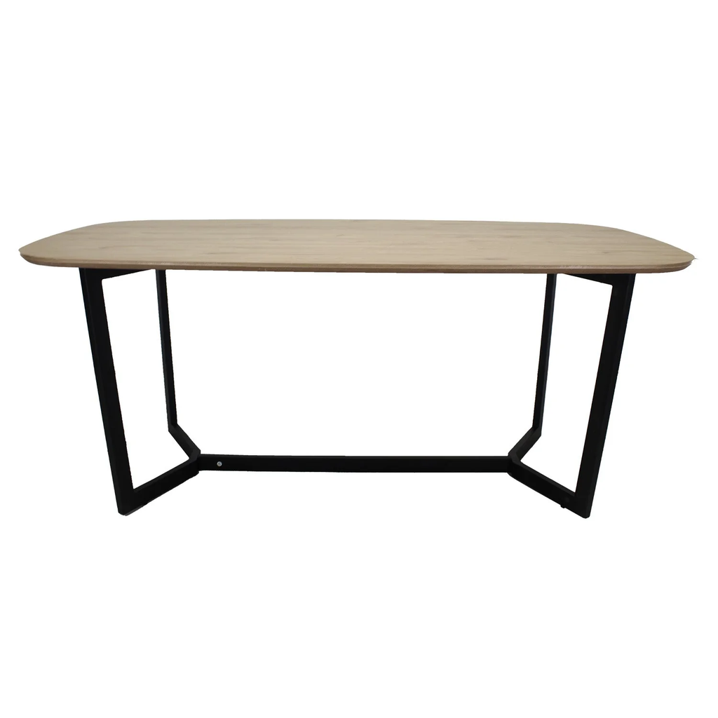 AMALFI MESA DE COMEDOR RECTANGULAR 180x90 TONO ENCINO - JM26 *quedan pocos consultar disponibilidad