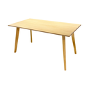 ULU MESA DE COMEDOR RECTANGULAR 150 TONO ROBLE - JM26 *Quedan pocos 