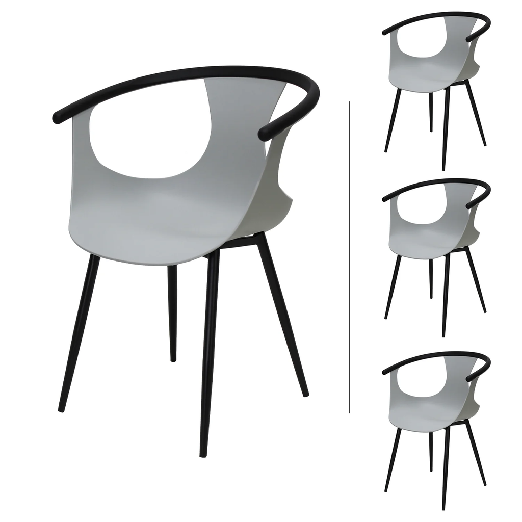 ZARO SILLA set 4 GRIS - JM26.