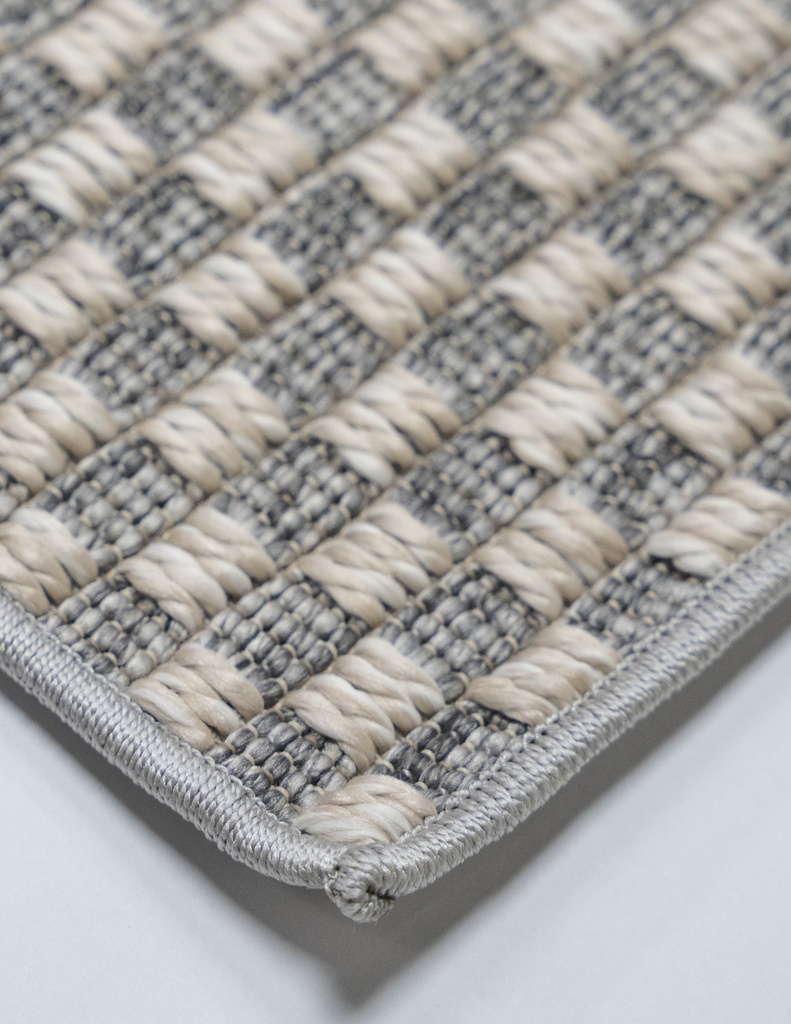 MANYAS R3008 GRIS BEIGE 60*90 TAPETE PARA EXTERIOR - LN26