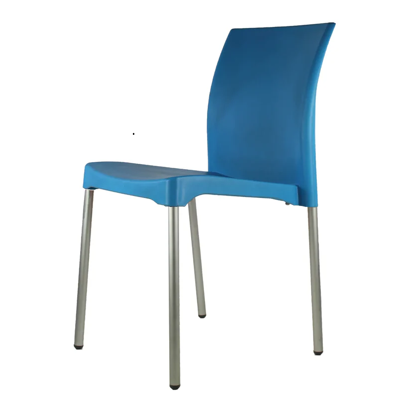VIVAN set 6 SILLAS 100% EXTERIOR AZUL - JM26