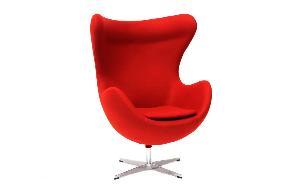 EGG TELA SILLON JACOBSEN REPLICA ROJO - MO26 *quedan pocos consultar disponibilidad