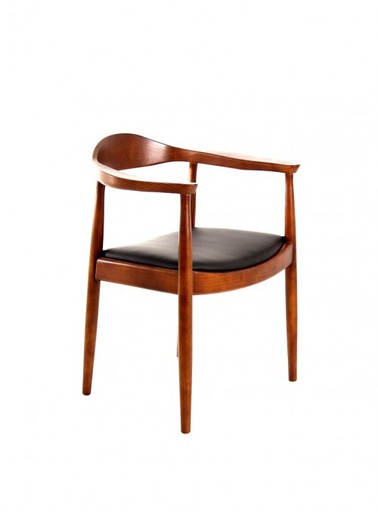 [SILLA MONACO] MONACO SILLA CON BRAZOS ASIENTO PIEL SINTETICA - MO26