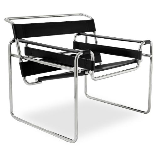 [SILLA WASSILY NEGRA] WASSILY SILLON LOUNGE REPLICA negro - MO26