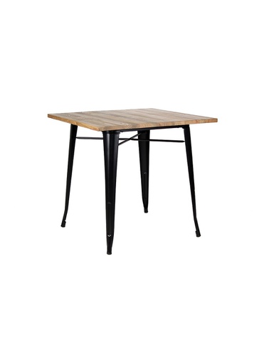 [BOLTON CUADRADA 80X80] TOLIX MESA DE COMEDOR 80 REPLICA BOLTON - MO26 *disponible solo pieza en tienda
