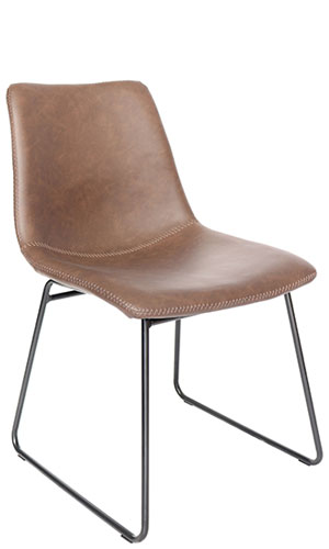 STANZA SILLA PIEL REGENERADA set 2 sillas - Oc26
