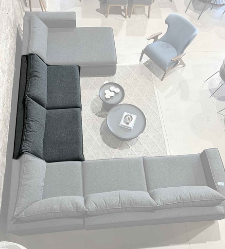 PAULETTE LOVE SEAT SIN BRAZOS - EC25