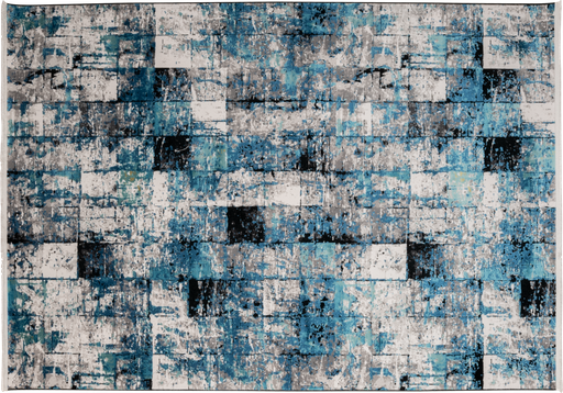 [10507] CIVITA T2266 TURQUESA GRIS ORO 300*400 TAPETE - LN26 *    *  - consultar disponibilidad quedan pocos