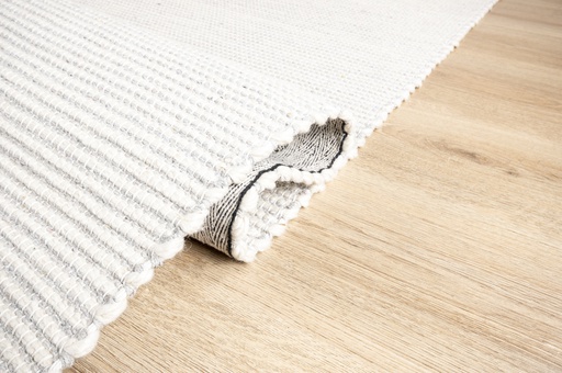 [10063] SAIRA D1004 MARFIL PLATA 160*230 TAPETE - LN25 