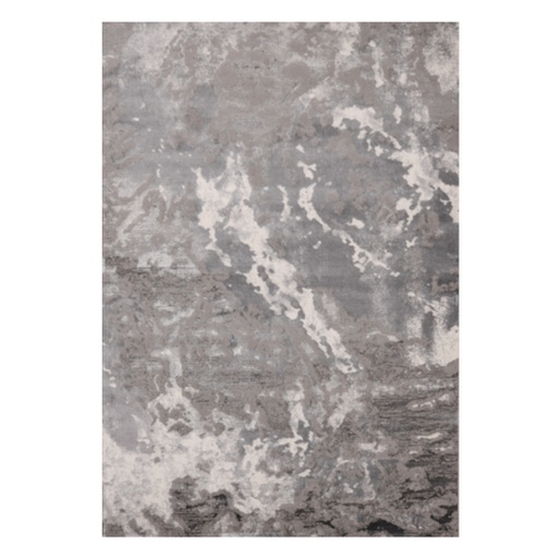 [9320] SAMIRA U5005 GRIS PLATA 240*330 TAPETE - LN26 