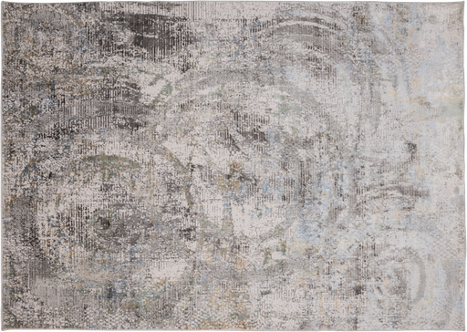 [10479] ADARA T2257 VERDE ORO GRIS 160*230 TAPETE - LN25