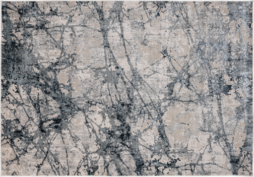 [10457] BELMA U6026 PLATA NEGRO 240*330 TAPETE - LN26 