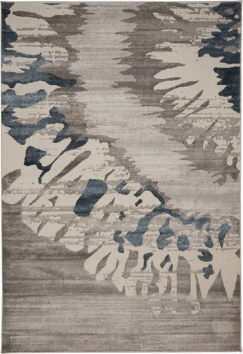 [11120] BETSY 5025 CREMA GRIS AZUL 60*90 TAPETE - LN26 