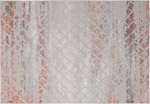 [10410] BETSY U5021 CREMA GRIS ROSA 300*400 TAPETE - LN25   *  - consultar disponibilidad quedan pocos