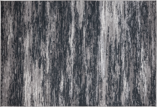 [10389] JASMINE U5016 GRIS NEGRO 240*330 TAPETE - LN26 