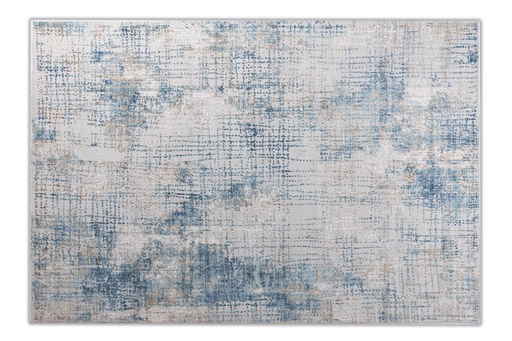 [8683] KEMER T2135 AZUL CREMA 240*330 TAPETE - LN26  