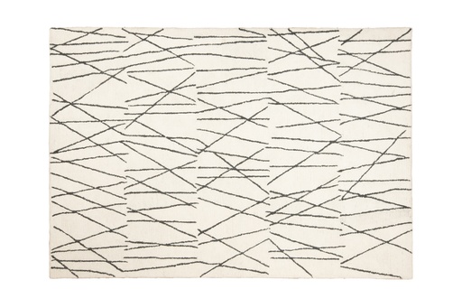 [11078] MYRA D2020 BEIGE GRIS 240*330 TAPETE PARA EXTERIOR - LN26
