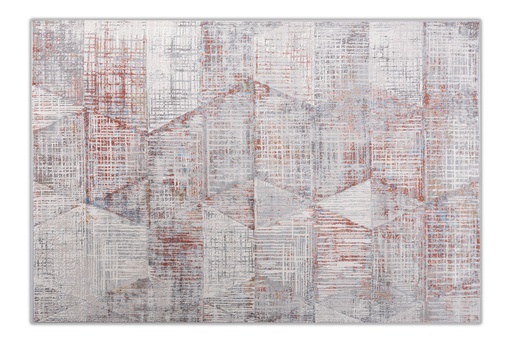 [8284] NIDA U2014 AZUL CREMA 200*290 TAPETE - LN26*   - consultar disponibilidad quedan pocos