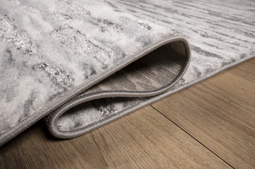 [9304] SAMIRA U5002 GRIS PLATA 200*290 TAPETE - LN26   *  - consultar disponibilidad quedan pocos