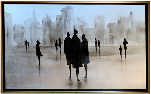 T6 CUADRO PINTURA OLEO ABSTRACTA 110x180 - AD tec