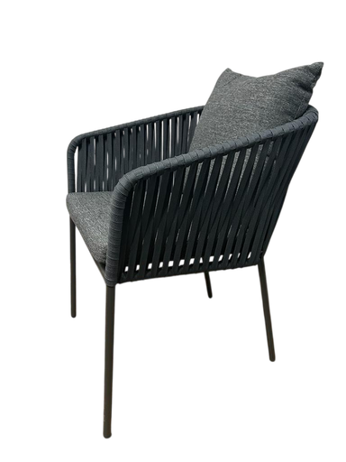 [SILLA CANCUN CON COJIN] HAWAII SILLA PARA EXTERIOR CON 2 cojines - MO26
