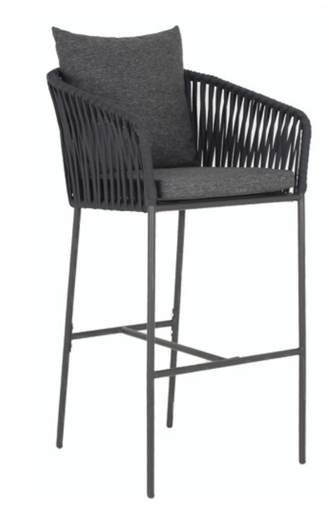 HAWAII BANCO PARA EXTERIOR CON COJINERIA GRIS - M25