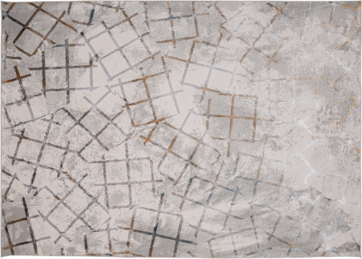 [10486] ADARA T2259 ORO GRIS AZUL 160*230 TAPETE - LN26 - consultar disponibilidad quedan pocos