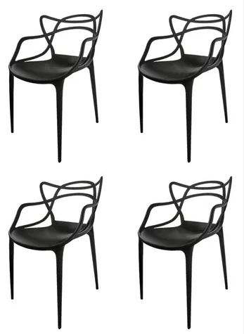 [Silla BREMEN] MASTERS SET 4 SILLAS REPLICA BREMEN - MO26