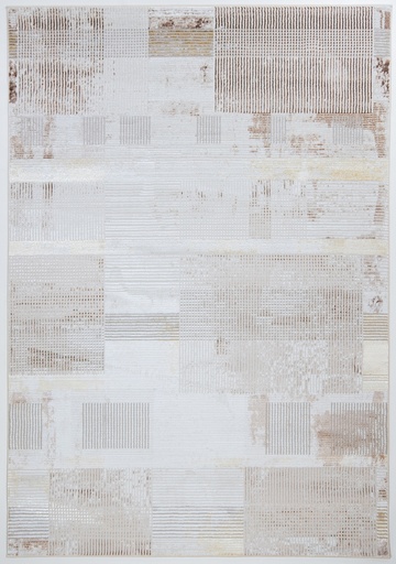 [12409] BALTEA R1012 GRIS CREMA ORO 160*230 TAPETE - LN26