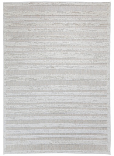 [12927] BELINA U6053 BEIGE MARFIL 300*400 TAPETE PARA EXTERIOR - LN26