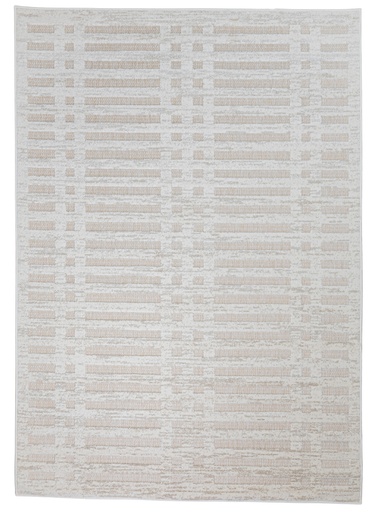 [12930] BELINA U6054 BEIGE MARFIL 200*290 TAPETE PARA EXTERIOR - LN26