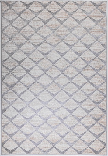 [11651] BETSY U5035 CREMA GRIS 160*230 TAPETE - LN26 - Quedan pocos