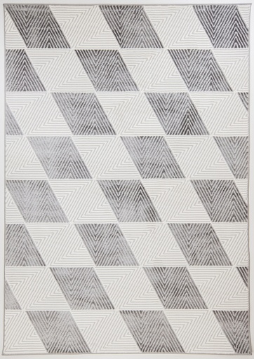 [12262] BRENTA U9006 GRIS CREMA 200*290 TAPETE - LN26