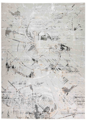 [11392] KEMER T2344 CREMA 160*230 TAPETE - LN26