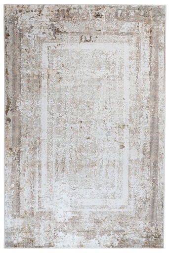 [12467] LAILA T5163 HUESO CREMA 160*230 TAPETE - LN26
