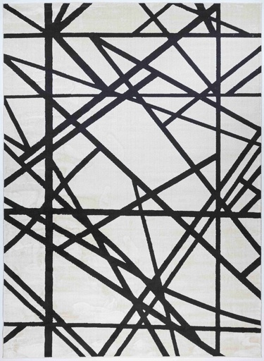 [11321] OPTIKA T9047 CREMA NEGRO 160*230 TAPETE - LN26