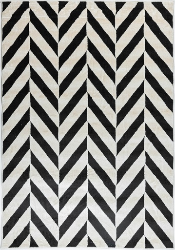 [11602] OPTIKA T9053 CREMA NEGRO 200*290 TAPETE - LN26